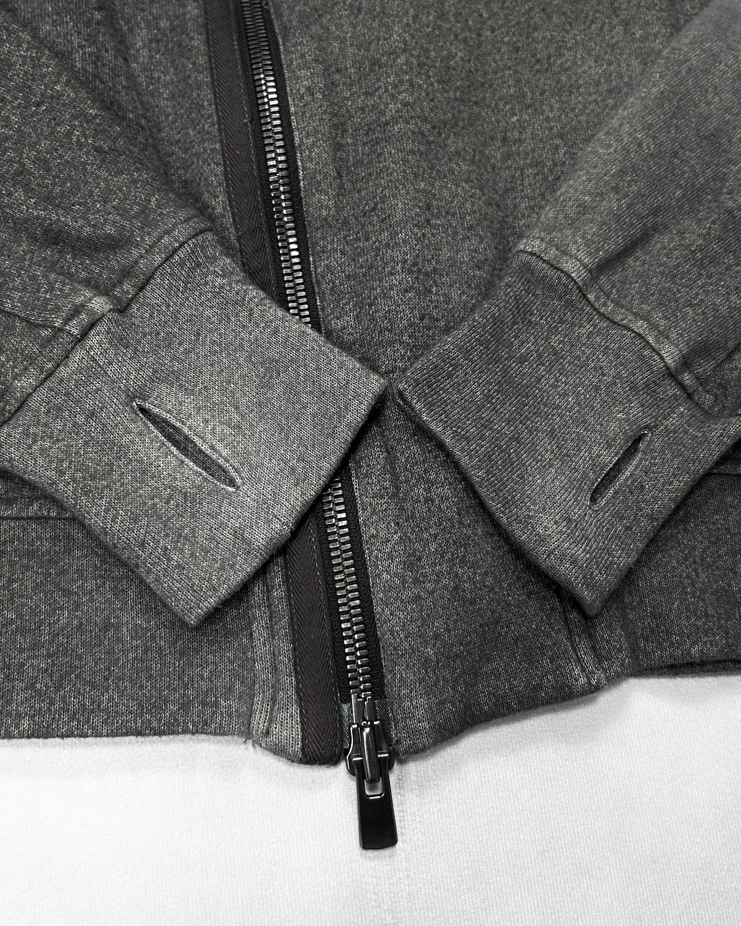 D.Hygen Ink Dyed Sweat Zip Jacket 'SCAB' (F/W2022) Size 2
