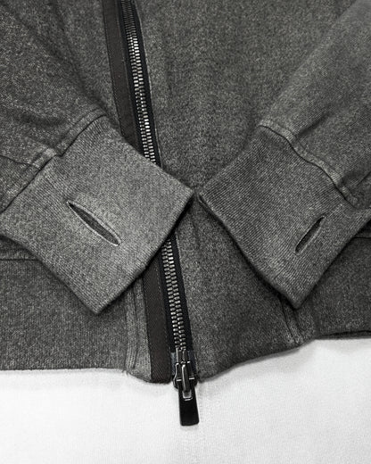 D.Hygen Ink Dyed Sweat Zip Jacket 'SCAB' (F/W2022) Size 2