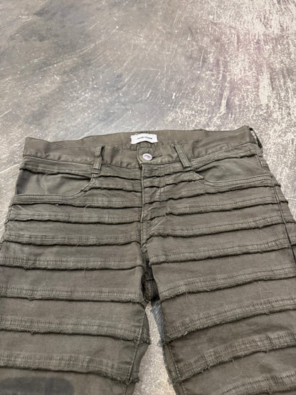 undercover 13AW Khaki Stretch Cotton Pants Size 1