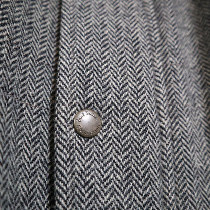 Paul Smith Herringbone Tweed Mods Coat Size M