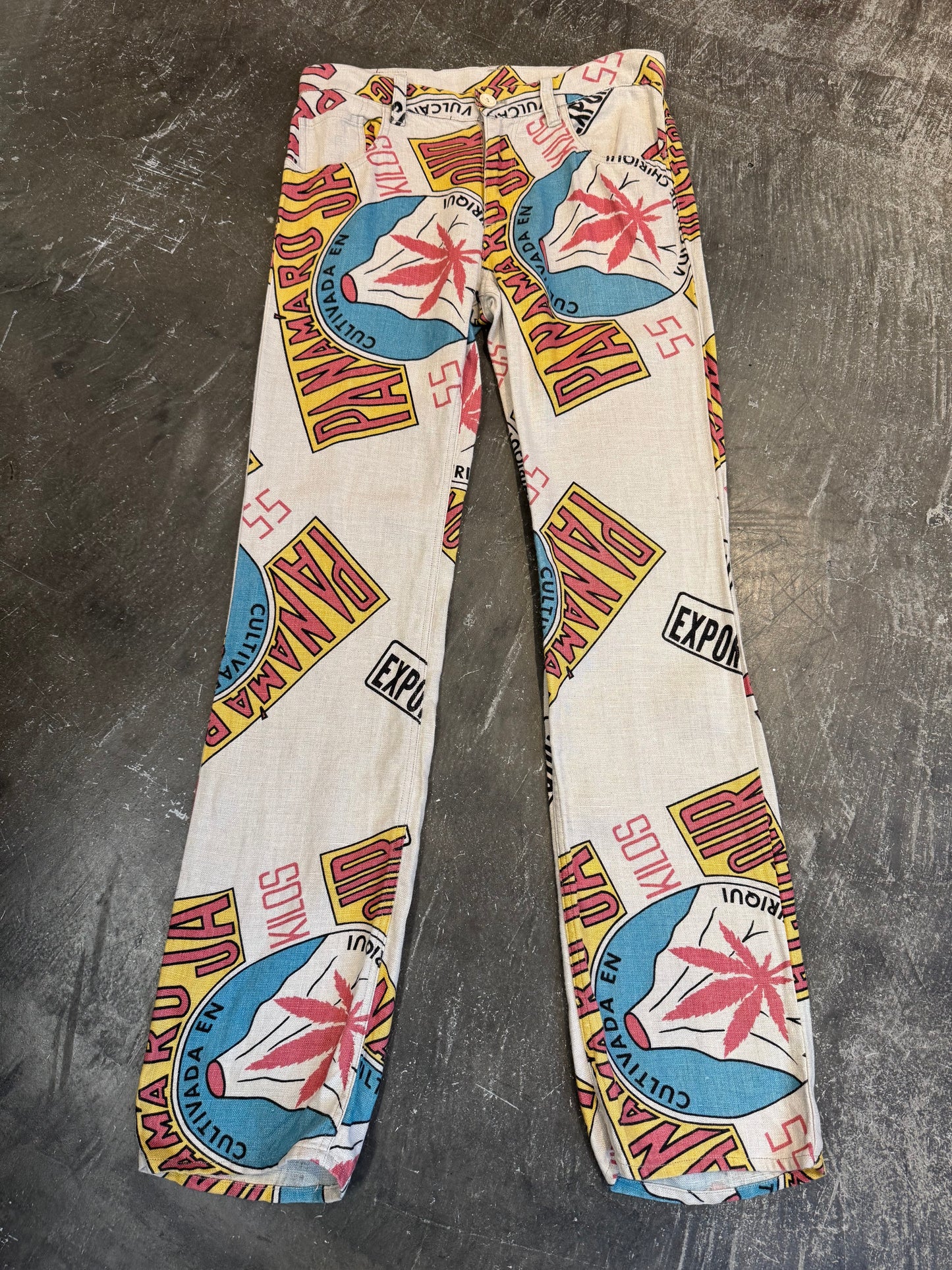Hysteric Glamour Multi Hemp Pants Size FREE