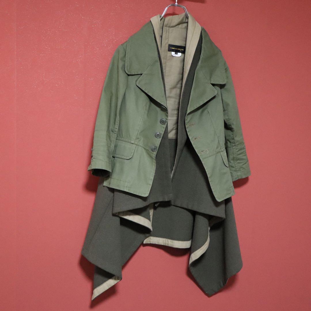 Comme des Garcons 09AW Wonderland Reconstructed Coat Size S