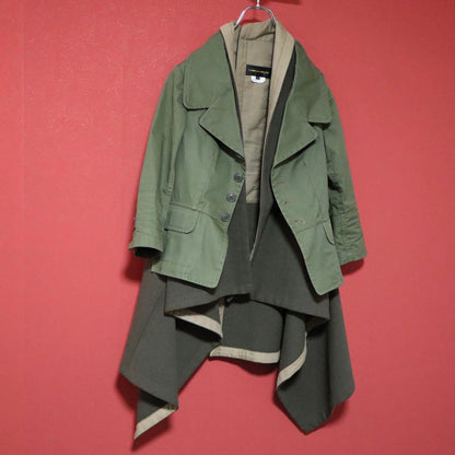 Comme des Garcons 09AW Wonderland Reconstructed Coat Size S