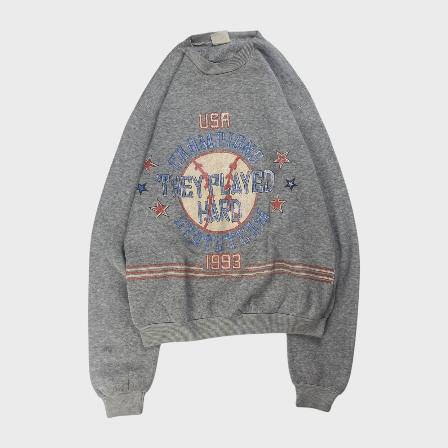 unknown 90s Sweatshirt Gray Size S