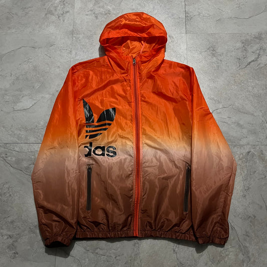 Vintage Multi Nylon Zip-Up Hoodie Size 3XL
