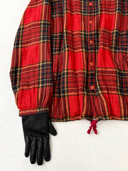 Ne-net Cotton Check Design Jacket Size 2