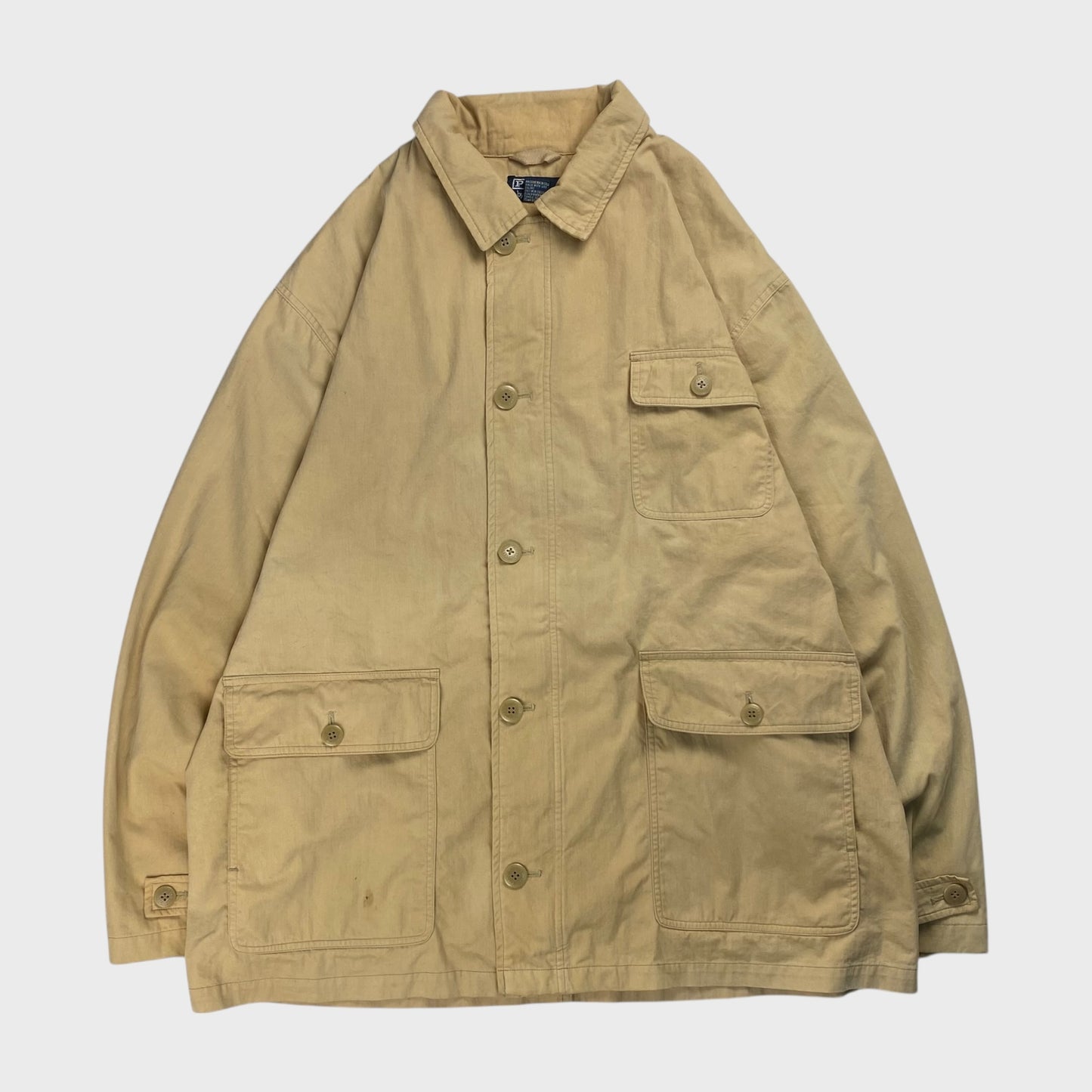 POLO by Ralph Lauren Beige Mid-Length Hunting Jacket Size XL