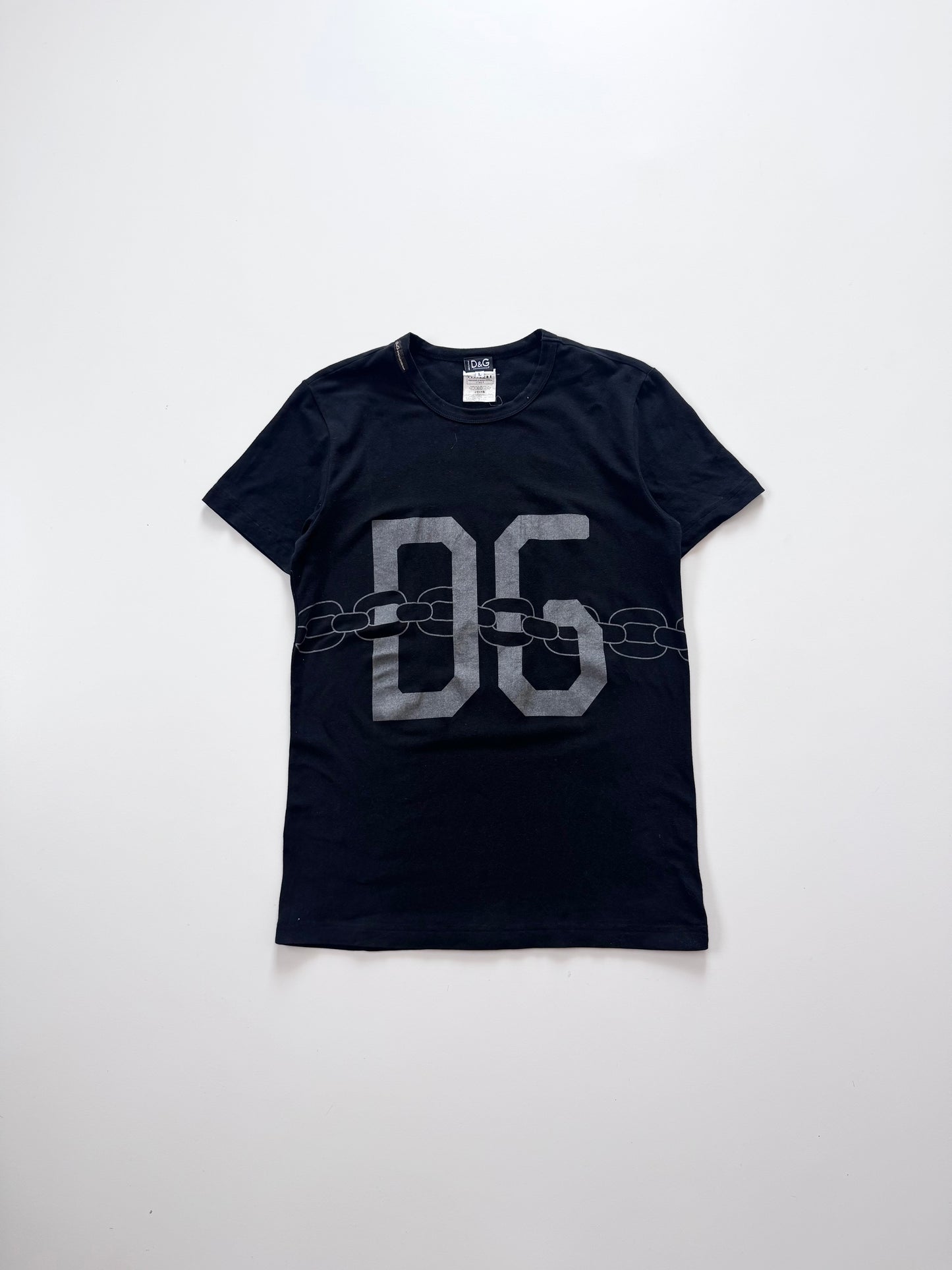 Dolce & Gabbana Black D&G T-Shirt Size XS