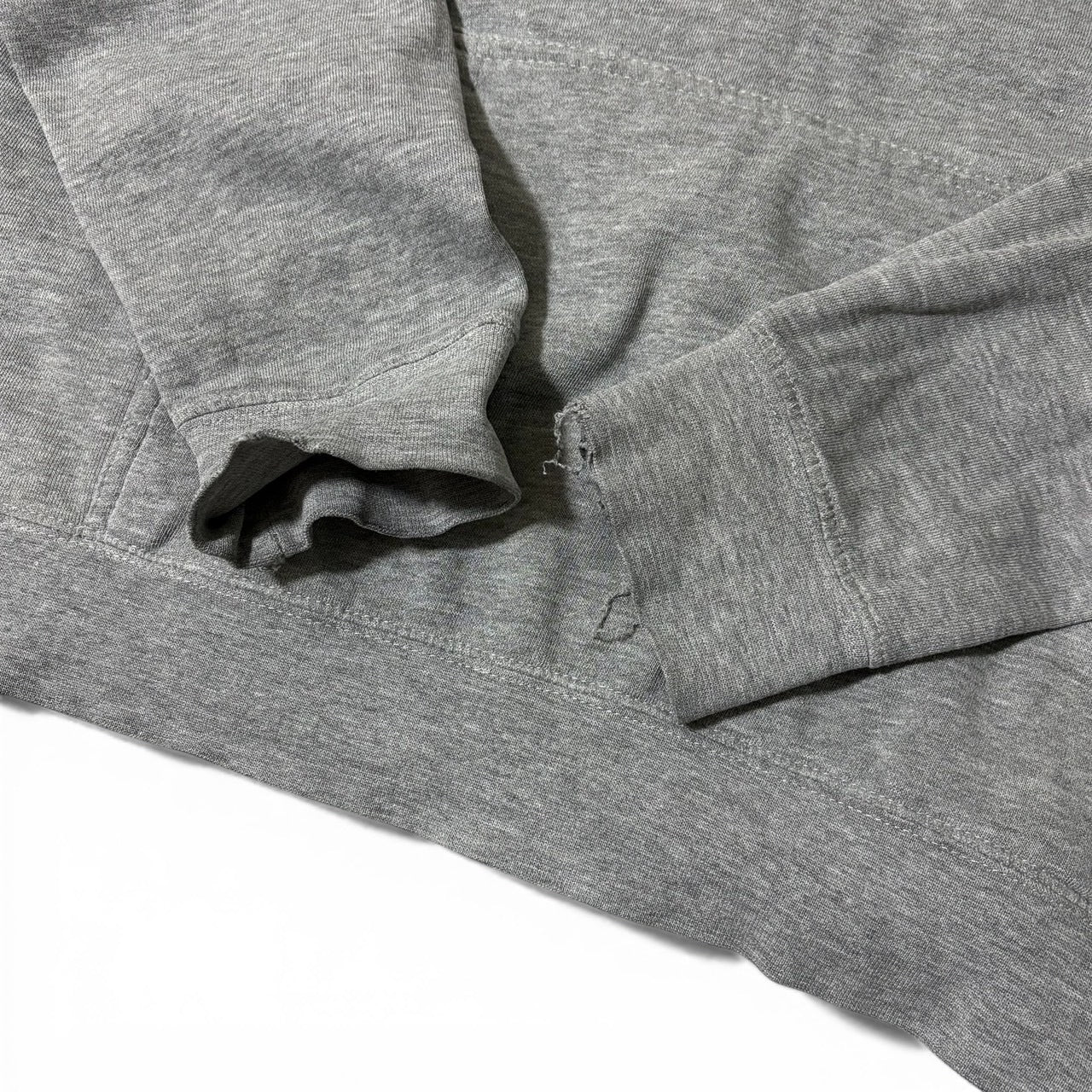 Vintage Stussy Gray Pullover Hoodie Size L