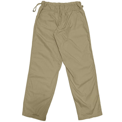 GOODENOUGH 2000s Cotton Drawstring Trousers Beige Size M
