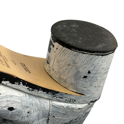 MAISON MARGIELA 21AW Tabi Croc Leather Boots Size EU 43