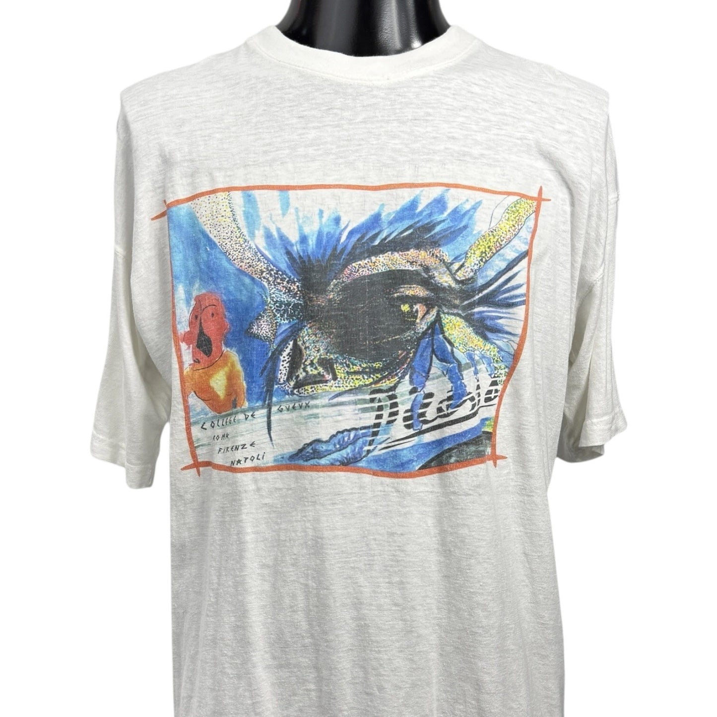 PICASSO 1917 Italy Journey Art Graphic T-Shirt Size XL
