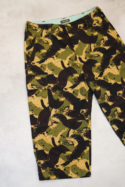 Undercover WTAPS 00s Cropped Pants Camo Size 34