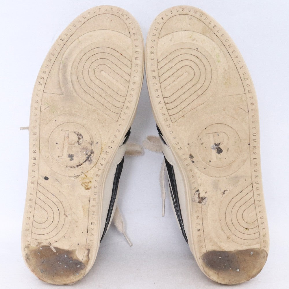PLESSUME Vantage Low Sneakers Black White Size EU 42
