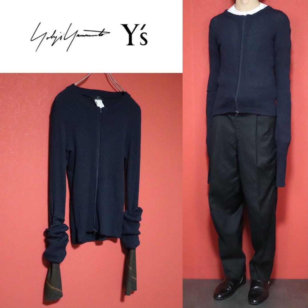 Yohji Yamamoto Super Long Sleeve Layered Double Zip Size 3