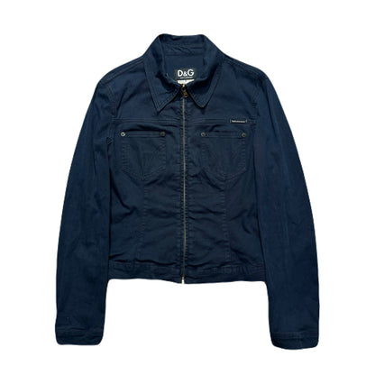 Dolce & Gabbana Blue Long Sleeve Shirt Size XS