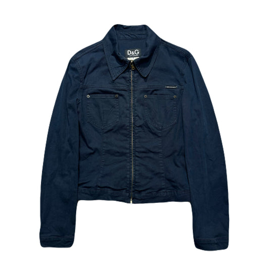 Dolce & Gabbana Blue Long Sleeve Shirt Size XS