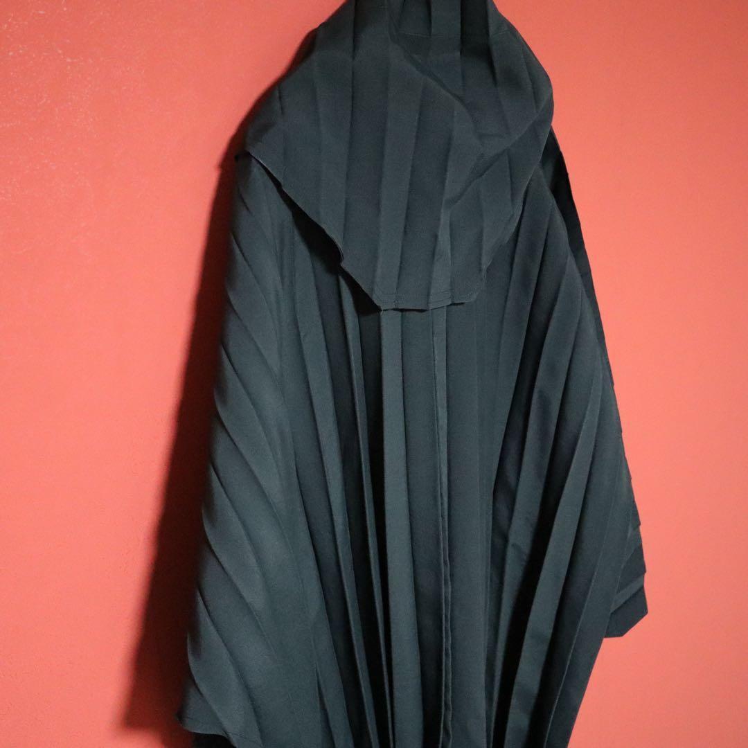 HOMME PLISSE ISSEY MIYAKE 24SS Pleated Hooded Coat Size 1