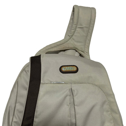 TUMI 2000s Nylon Crossbody Bag White