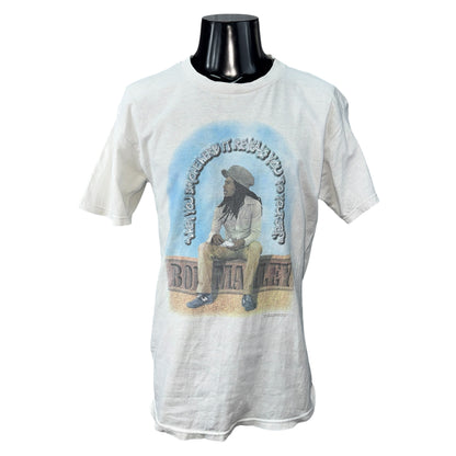 BOB MARLEY 90s "WHEN YOU SMOKE HERB..." Zion T-Shirt Size L