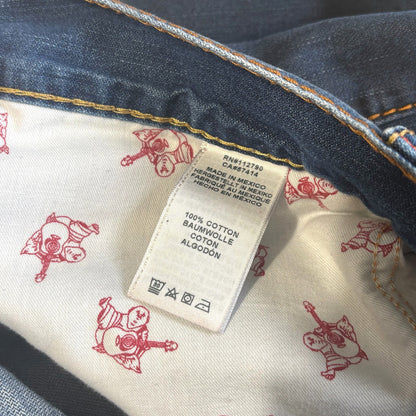 True Religion Denim Jeans Straight Size W38