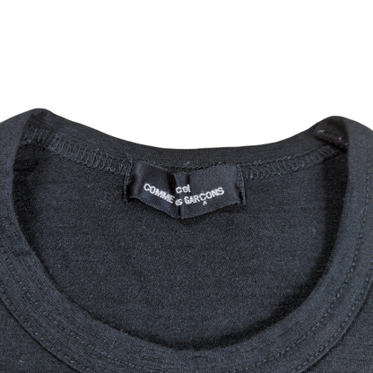 tricot COMME des GARCONS Black Frill Wool Sweater
