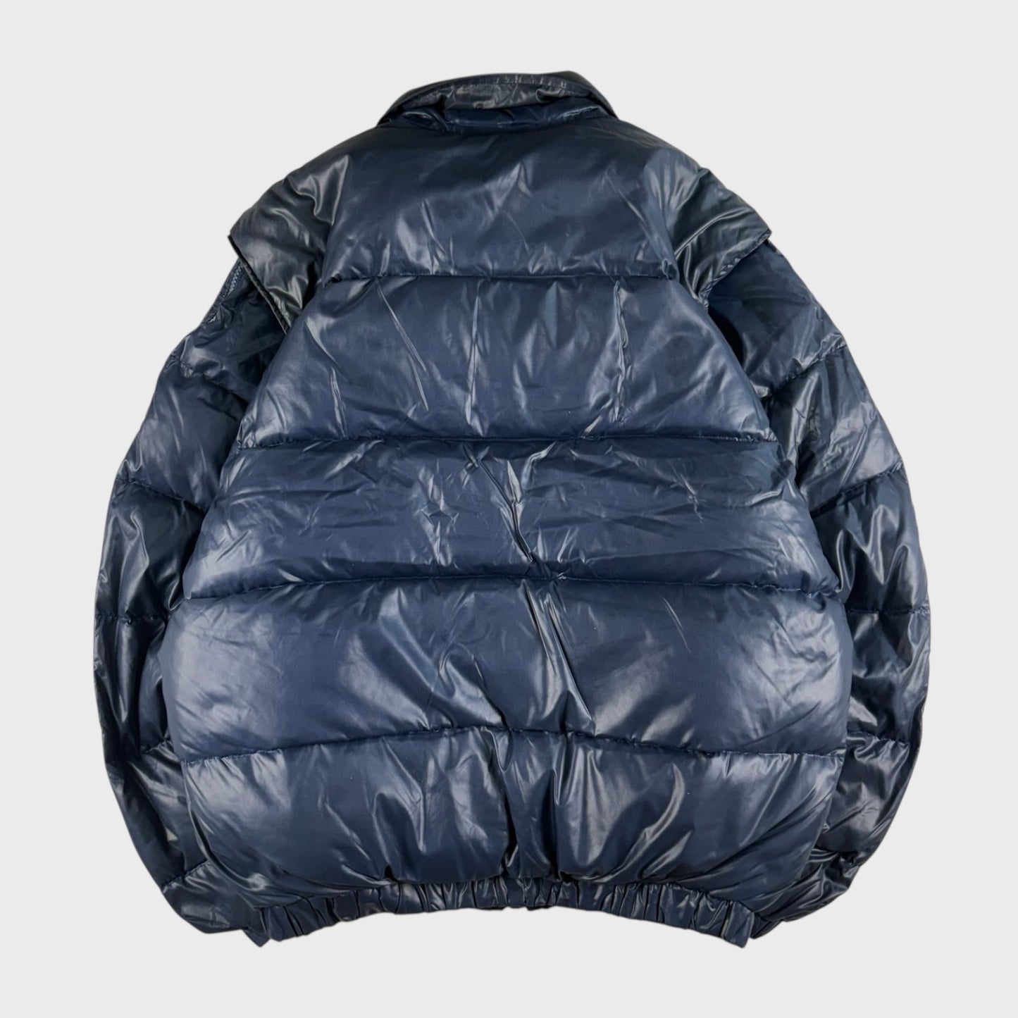 Descente 80s Down Jacket Blue Size M
