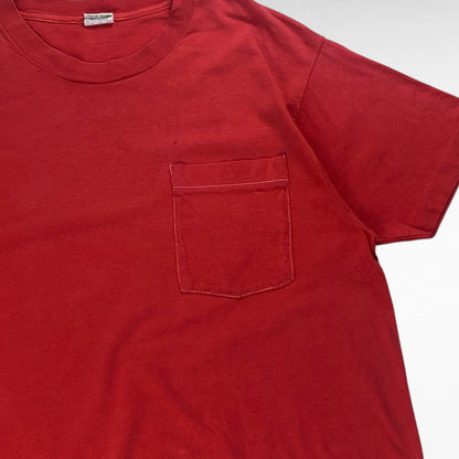 Fruit Of The Loom 90s T-Shirt Red Size L