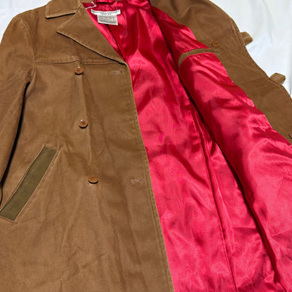 KATHARINE HAMNETT LONDON 90s Cotton Half Coat Size M