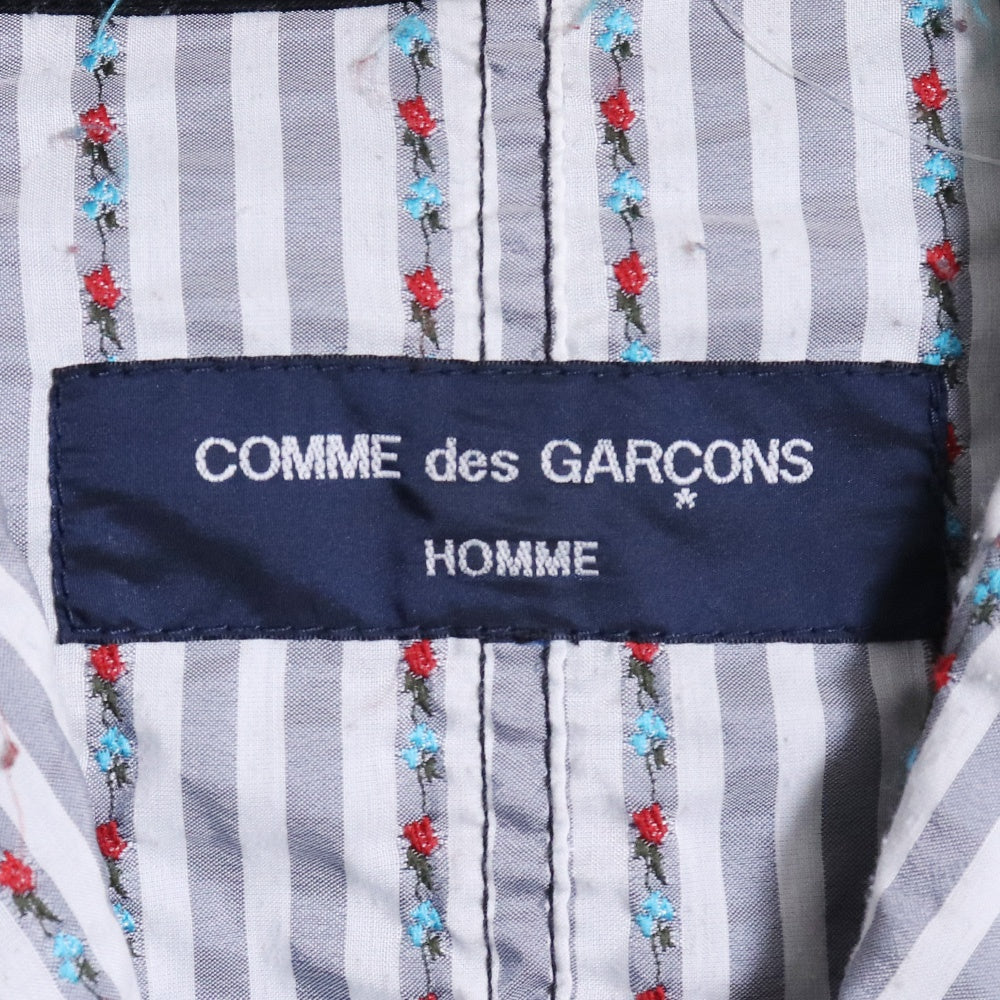 COMME des GARCONS HOMME Floral Stripe Jacket Black Size M