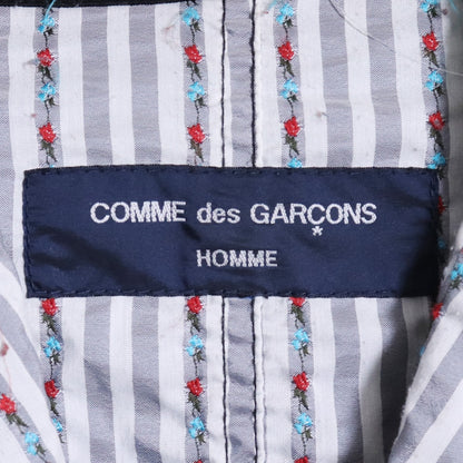 COMME des GARCONS HOMME Floral Stripe Jacket Black Size M