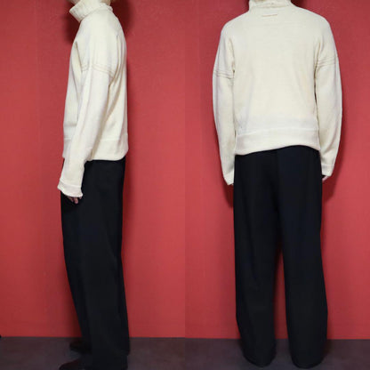 Jean Paul GAULTIER HOMME Panel Turtleneck Size 48