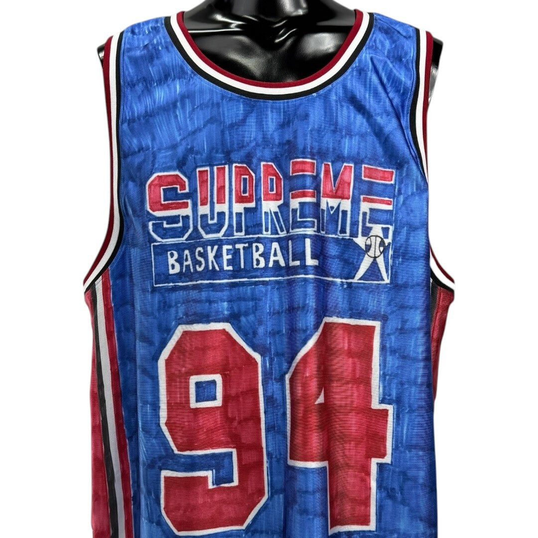 Supreme 25SS Marker Basketball Mesh Jersey Size L