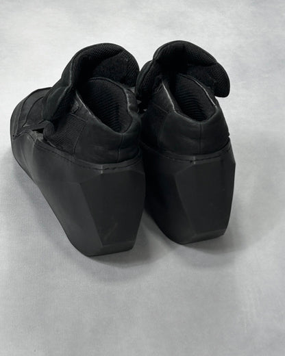 Julius Polygon Platform Goatskin Boots (S/S2015) Size 13
