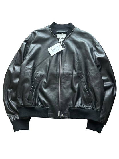 Jil Sander SS23 Jil Sander Lambskin Jacket Black Size XXL