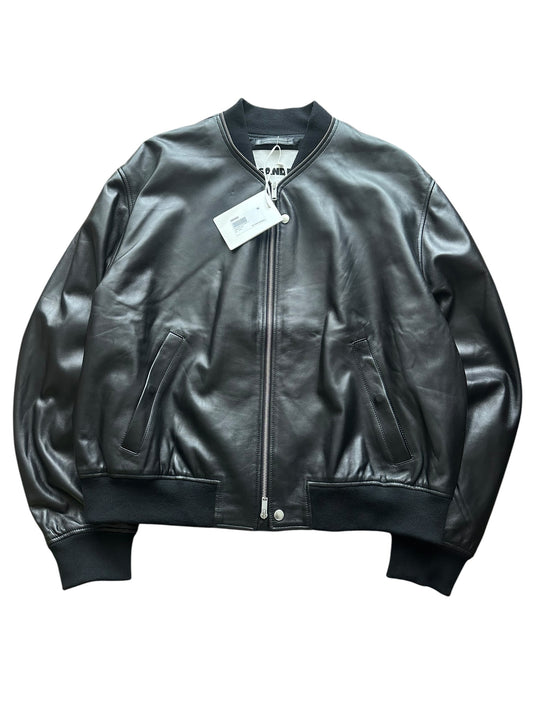 Jil Sander SS23 Jil Sander Lambskin Jacket Black Size XXL