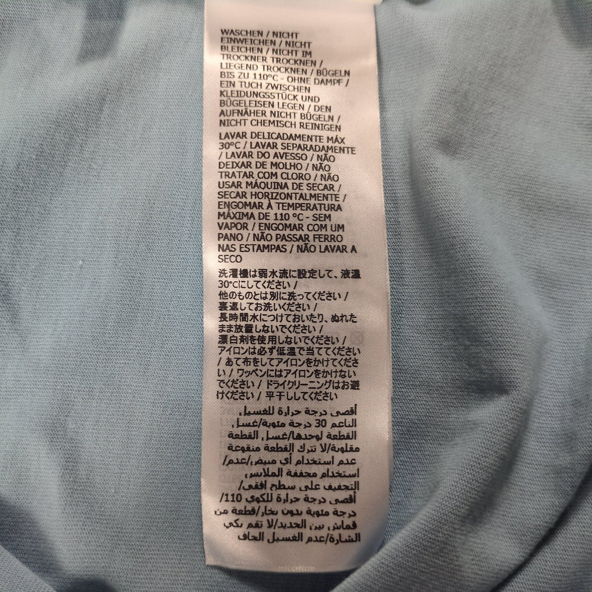 Gucci x adidas Trefoil Logo T-Shirt Blue Size S