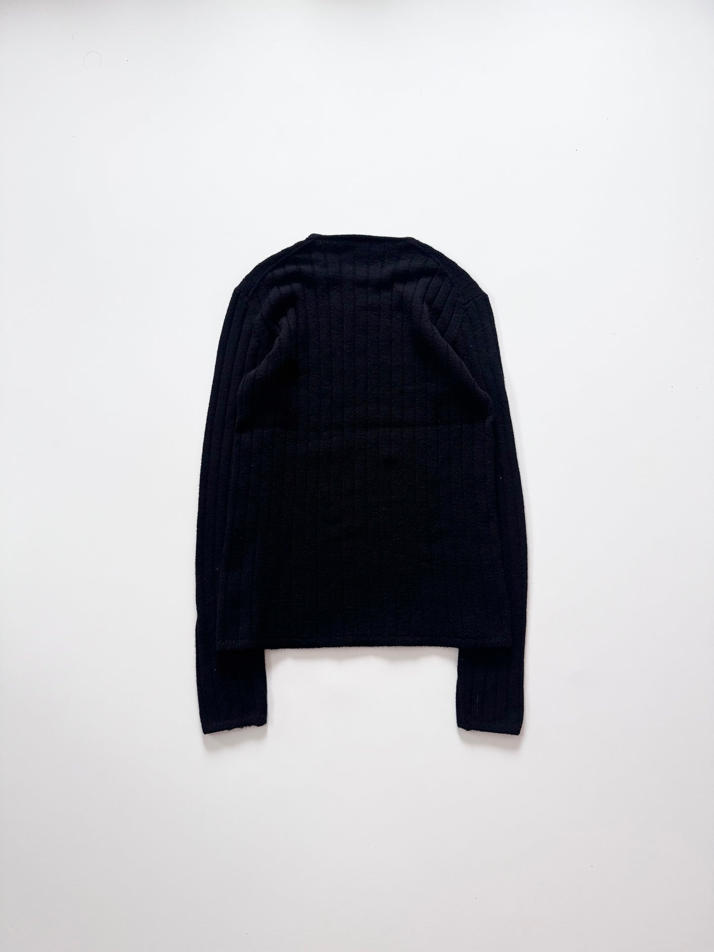 Emporio Armani Black Long Sleeve Shirt Size XS