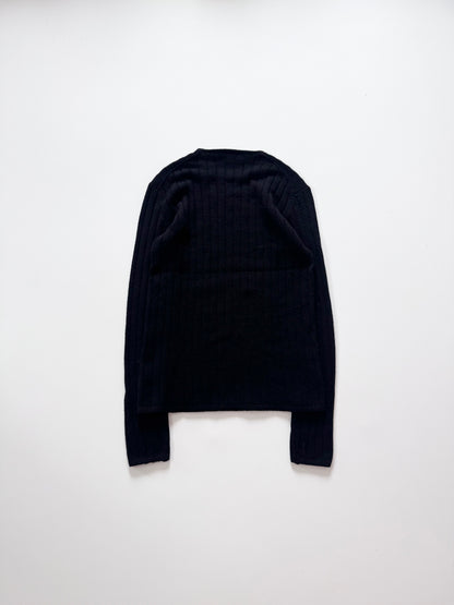Emporio Armani Black Long Sleeve Shirt Size XS