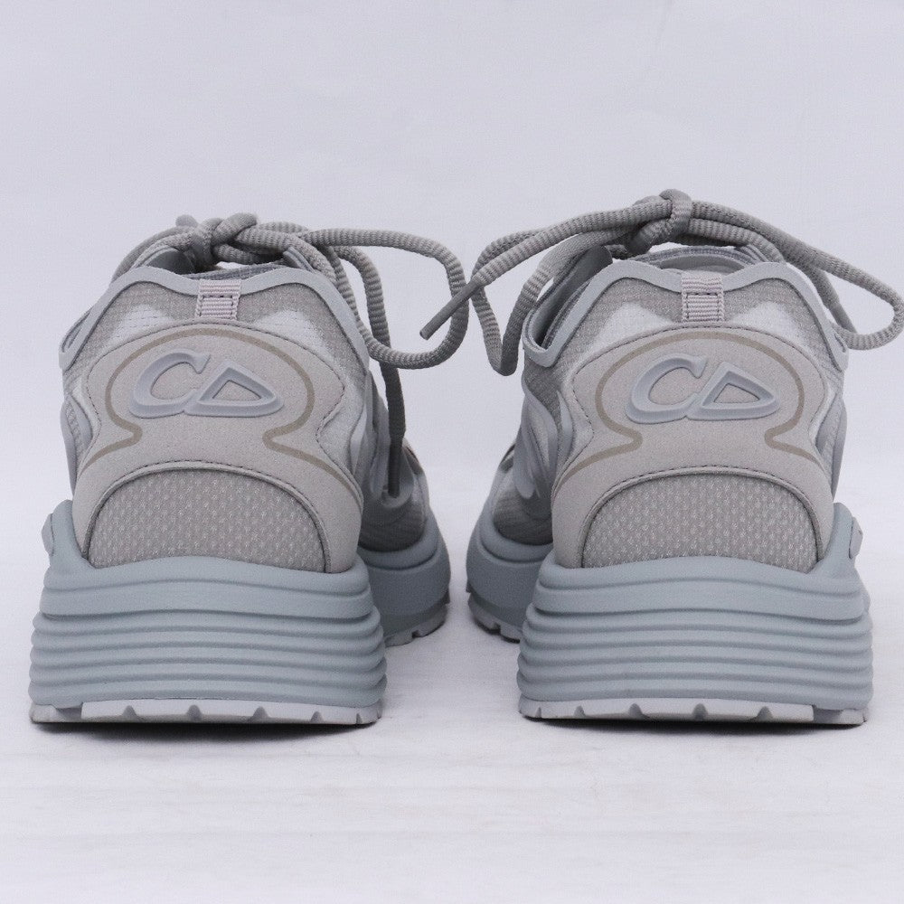 DIOR B B30 Countdown Tech Sneakers Gray Size EU 42