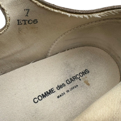 COMME des GARCONS Suede Mary Jane Flat Sneakers Size 7