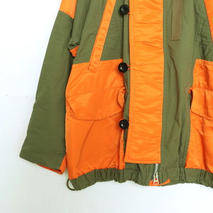 SACAI 19AW Hybrid Military Blouson Jacket Olive Size 2
