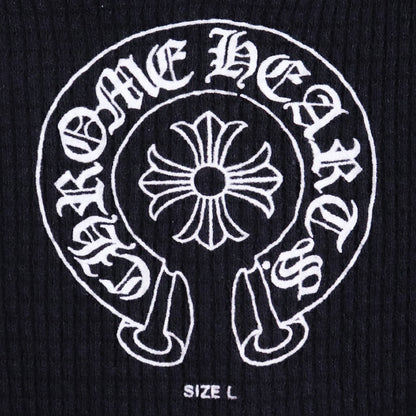 Chrome Hearts JOE FOTI SKULL Zip-Up Hoodie Black Size L