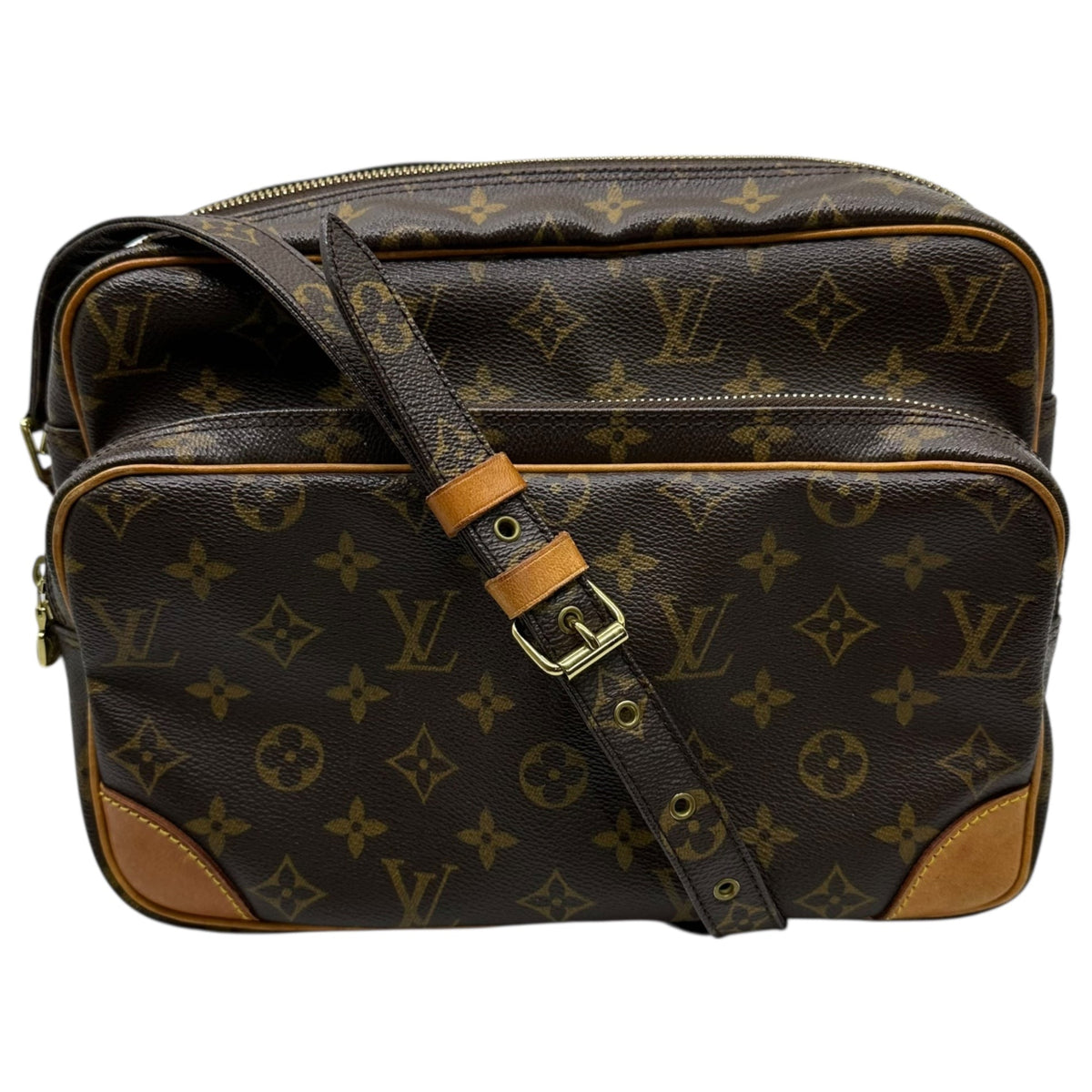 LOUIS VUITTON 03s Nile Monogram Bag Brown