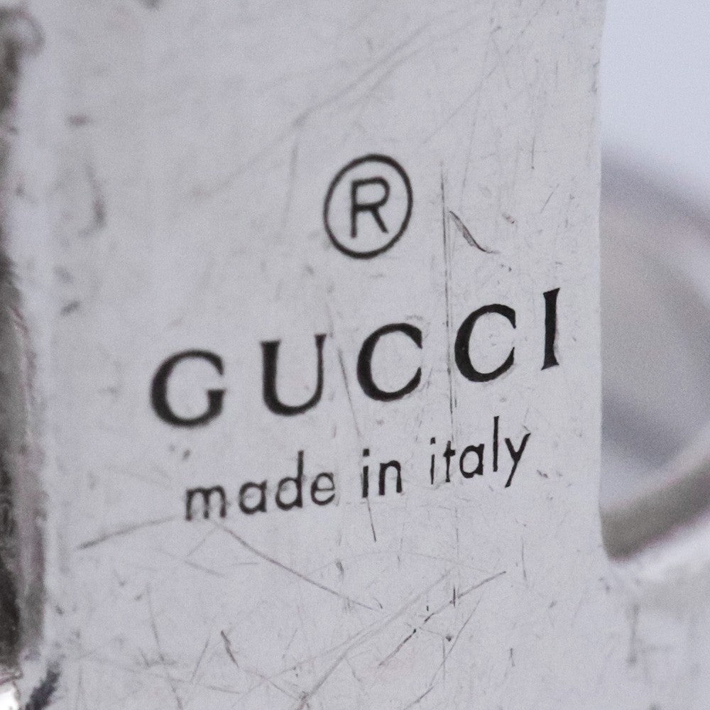 GUCCI Interlocking G Ring Silver Size JP 10