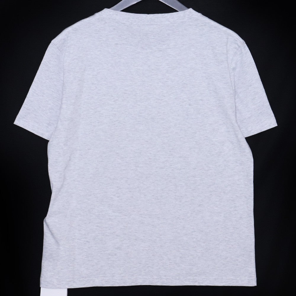 Celine 25AW Regular Cotton Jersey T-Shirt Gray Size M
