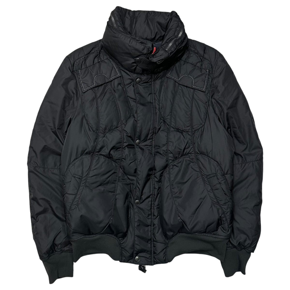 MARITHE FRANCOIS GIRBAUD Pocket Down Jacket Black Size M