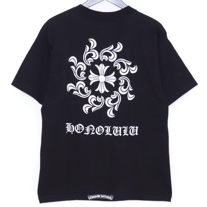 CHROME HEARTS OLD CH Honolulu SS TEE T-Shirt Black Size M