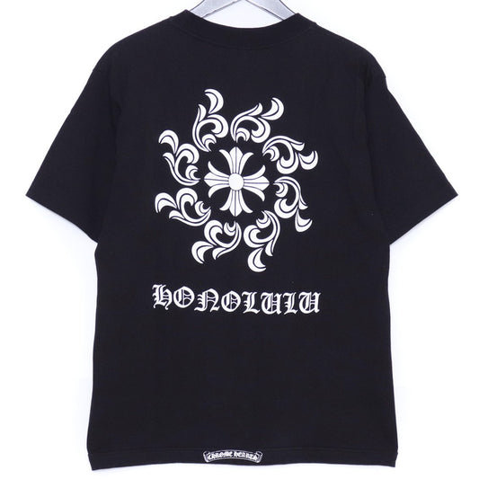 CHROME HEARTS OLD CH Honolulu SS TEE T-Shirt Black Size M