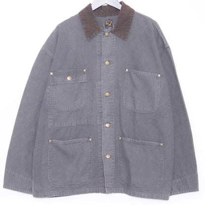ORSLOW RELAX FIT OXFORD COVERALL ARK Jacket Charcoal Size 2